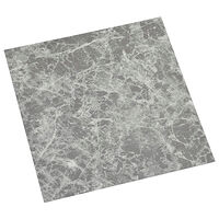 vidaXL Självhäftande golvplankor 55 st PVC 5,11 m² betonggrå