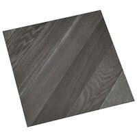 vidaXL Självhäftande golvplankor 55 st PVC 5,11 m² grå ränder
