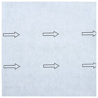 vidaXL Självhäftande golvplankor 55 st PVC 5,11 m² beige ränder
