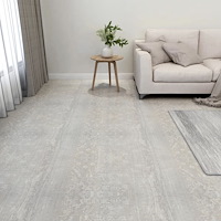 vidaXL Självhäftande golvplankor 20 st PVC 1,86 m² ljusgrå
