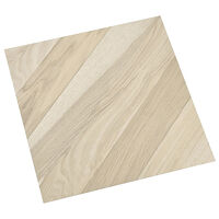 vidaXL Självhäftande golvplankor 20 st PVC 1,86 m² beige ränder