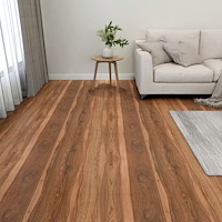vidaXL Självhäftande golvplankor 20 st PVC 1,86 m² brun