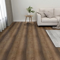vidaXL Självhäftande golvplankor 20 st PVC 1,86 m² brun