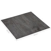 vidaXL Självhäftande golvplankor 20 st PVC 1,86 m² brun