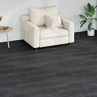 vidaXL Självhäftande PVC-golvplankor 5,21 m² 2 mm svart och vit