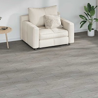 vidaXL Självhäftande PVC-golvplankor 5,21 m² 2 mm mörkgrå