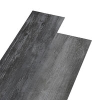 vidaXL Självhäftande PVC-golvplankor 5,21 m² 2 mm glansig grå