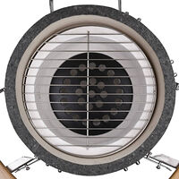 vidaXL Grillrök Kamado 44cm keramisk