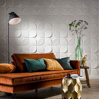 WallArt WallArt Väggpanel 3D Sweeps 12 st GA-WA06