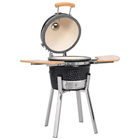 vidaXL Kamado keramisk grill smoker 33 cm