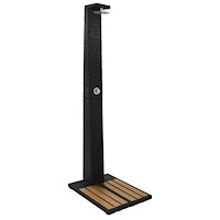 vidaXL Utomhusdusch konstrotting WPC