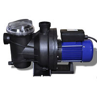 vidaXL Poolpump elektrisk 800W blå