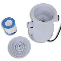 vidaXL Filterpump för pool 300 gal/tim