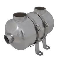 vidaXL Poolvärmeväxlare 292 x 134 mm 28 kW