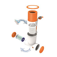 Bestway Bestway Filterpump för pool Flowclear Skimatic 2574 L/h 58462