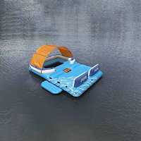 Bestway Bestway Tropical Breeze flytande ö 389 x 274 cm 43105