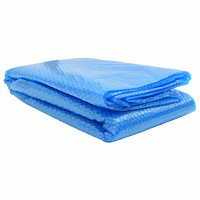 vidaXL Poolskydd blå 400x200 cm PE