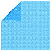vidaXL Poolskydd blå 488x244 cm PE