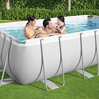 Bestway Bestway Pool Power Steel rektangulär 404x201x100 cm