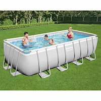 Bestway Bestway Pool Power Steel rektangulär 488x244x122 cm