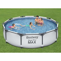 Bestway Bestway Pool med stålram Steel Pro MAX med tillbehör 305x76 cm