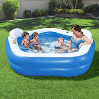 Bestway Bestway Pool Family Fun Lounge Pool 213x206x69 cm