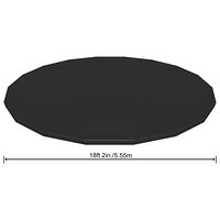 Bestway Bestway Poolöverdrag Flowclear Fast Set 555 cm