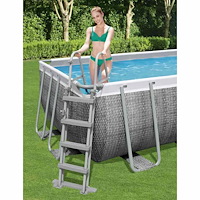 Bestway Bestway Poolstege Flowclear 4 steg 122 cm