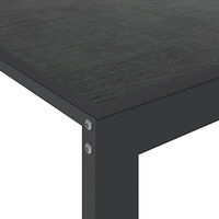 vidaXL Datorbord svart 110x60x73 cm spånskiva