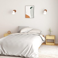 vidaXL Sängbord 2 st 40x31x40 cm massiv furu