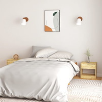 vidaXL Sängbord 2 st 40x31x40 cm massiv furu