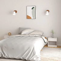 vidaXL Sängbord 2 st 40x31x40 cm massiv furu vit