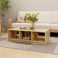 vidaXL Soffbord 110x50x34 cm massiv furu