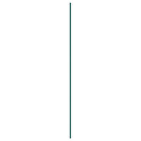 vidaXL Takprofiler 12 st galvaniserat stål grön 100x45 cm