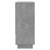 vidaXL Skänk betonggrå 97x31x75 cm konstruerat trä