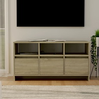vidaXL Tv-bänk sonoma-ek 102x37,5x52,5 cm konstruerat trä