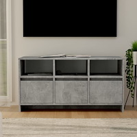 vidaXL Tv-bänk betonggrå 102x37,5x52,5 cm konstruerat trä