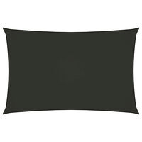vidaXL Solsegel oxfordtyg rektangulärt 5x8 m antracit