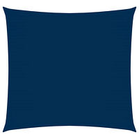 vidaXL Solsegel oxfordtyg fyrkantigt 4x4 m blå