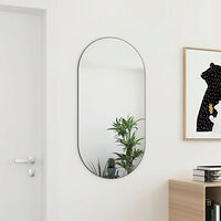 vidaXL Spegel 100x50 cm glas