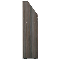 vidaXL Tidningsställ för barn grå 71x30x114 cm konstruerat trä
