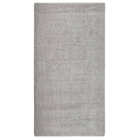 vidaXL Matta ljusgrå 80x150 cm halkfri