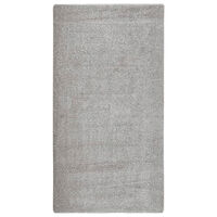 vidaXL Matta ljusgrå 80x150 cm halkfri
