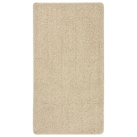 vidaXL Matta gräddvit 80x150 cm halkfri