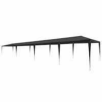 vidaXL Partytält PE 3x12 m antracit