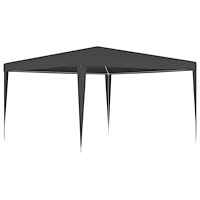 vidaXL Professionellt partytält 4x4 m antracit 90 g/m²