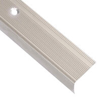 vidaXL Trappnosar i L-form 5 st aluminium 100 cm champagne