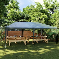 vidaXL Professionellt partytält 4x6 m grön 90 g/m²