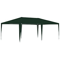 vidaXL Professionellt partytält 4x6 m grön 90 g/m²