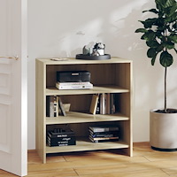 vidaXL Skänk sonoma-ek 70x40,5x75 cm konstruerat trä